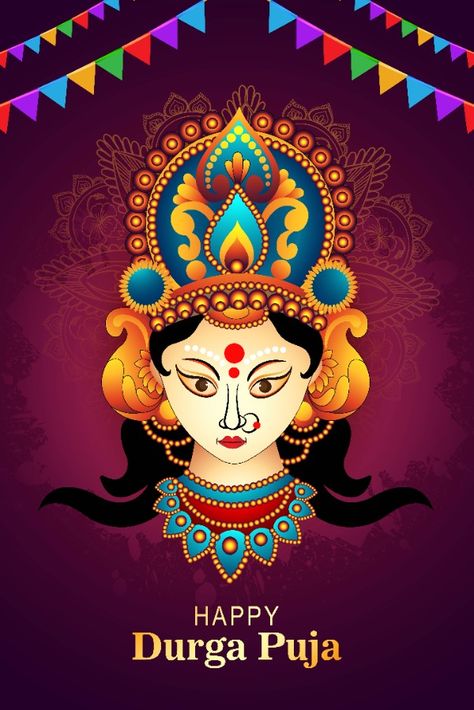 The nine days of worship of Goddess Durga, Shardiya Navratri are going to start on Sunday, October 15, 2023, and last till October 24, 2023. It is believed that during these nine days whoever worships Goddess Durga with true heart and devotion, will find peace, happiness and prosperity since the goddess takes away all their troubles.During Navratri, for the nine days, nine different forms of Goddess Durga are worshipped. Shardiya Navratri is the most auspicious and importa... Shardiya Navratri, Navratri 2023, Happy Durga Puja, Cosmic Egg, Navratri Wishes, Goddess Names, Happy Navratri Images, Navratri Images, Animal Portraits Art