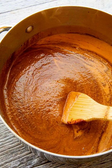 Mexican Chili Sauce, Mexican Mole, Mole Recipe, Mole Poblano, Chili Pepper Recipes, Chicken Gumbo, Pepper Sauce Recipe, Chicken Mole, Homemade Corn Tortillas