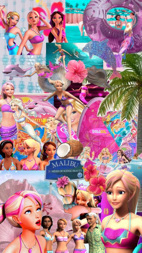 Barbie in a mermaid tale #barbie #wallpaper #summer #mermaid #pink #movie #mermaidtale #nostalgia #00s #animated Barbie In A Mermaid Tale, Lion King Poster, Barbie Wallpaper, Summer Beach Wallpaper, Barbie Mermaid, Alexa & Katie, Princess Kitty, Mermaid Barbie, Princess And The Pauper