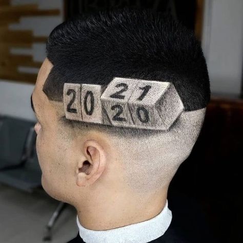 Tattoo Hair Barber, Mens Haircuts 2022, Hair Tattoo Men, Best Mens Haircuts, Hair Designs For Men, Tattoo Hair, Haircuts 2022, Barber Tattoo, Before And After Haircut