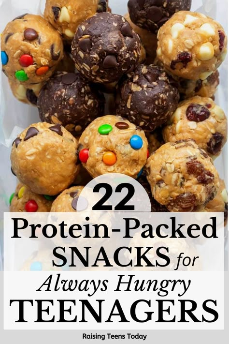 22 Protein-Packed Snacks for Always Hungry Teens - Raising Teens Today Protein Loaded Snacks, Lunchbox Snacks For Adults, After School Sports Snacks, Snacks For Working Men, Snack Must Haves, Easy Snacks To Keep In Fridge, Good Health Snacks, Protein Snack Ideas For Kids, Snacks That Fill You Up