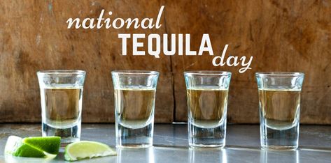 #Nationaltequiladay #Tequila #Madeinmexico #drinks #Lemon #DIY #recipes #facts #history #survey  #Tequila DAY #DidYouKnow #DYK Queso Appetizers, Lemon Diy, Tequila Day, National Tequila Day, Flavored Margaritas, Margarita On The Rocks, Food Holidays, Best Tequila, Spicy Margarita