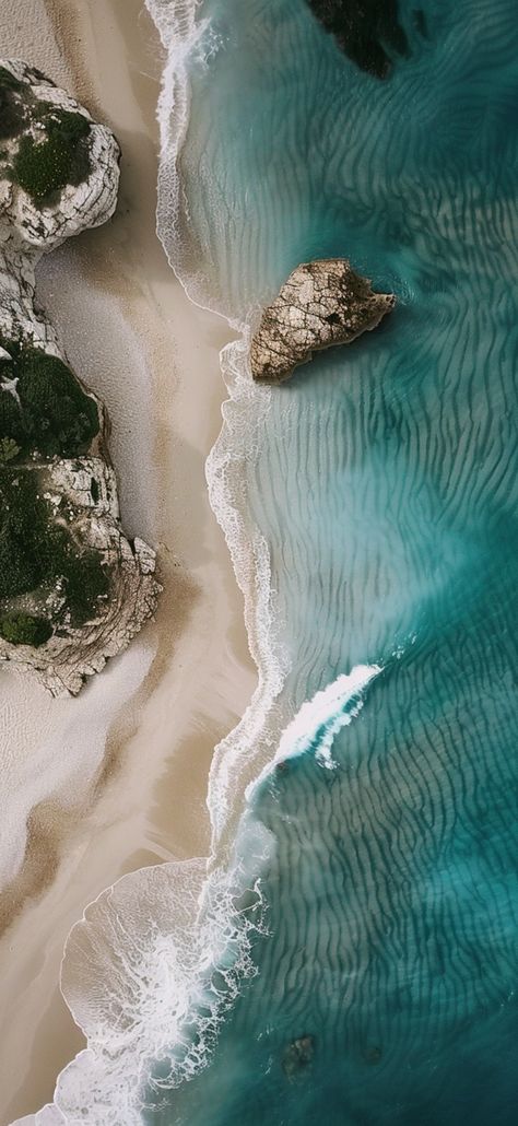 Ocean Aerial View, Beach Horizontal, Beach From Above, Beach Aerial View, Pencil Drawing Inspiration, View Beach, Aerial Photography Drone, Seascape Photography, Ocean Shores