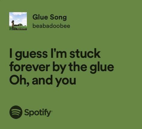 Beabadoobee Lyrics Aesthetic, Beabadoobee Spotify, Beabadoobee Glue Song Cover, Green Lyrics, Beabadoobee Lyrics, Glue Song Beabadoobee Spotify, The Perfect Pair Beabadoobee Spotify, Glue Song, Frank Ocean Songs