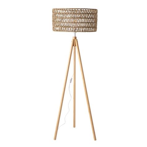 Living Lighting, Coastal Flooring, Early Settler, Tripod Floor Lamp, Flat Ideas, Tripod Floor Lamps, Tripod Lamp, Floor Lamp Lighting, Coastal Living