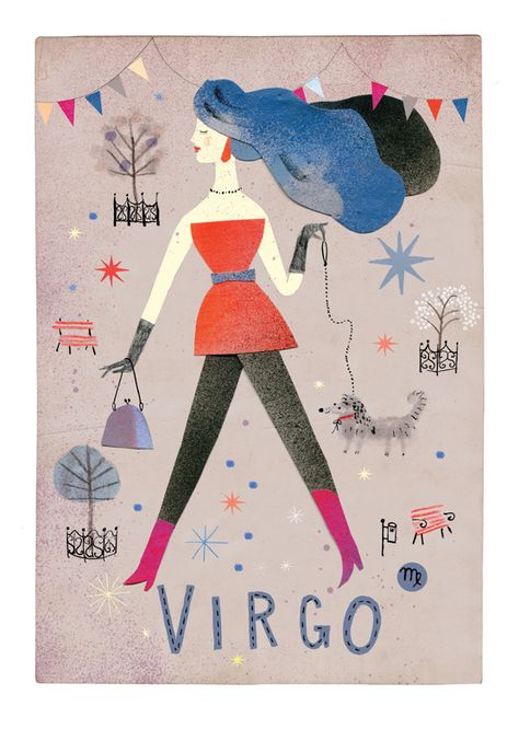 Zodiac - Virgo Virgo Illustration, Queen Persephone, Justice Goddess, Light Bearer, Virgo Energy, Magic Goddess, Harvest Goddess, God Hermes, Virgo Art