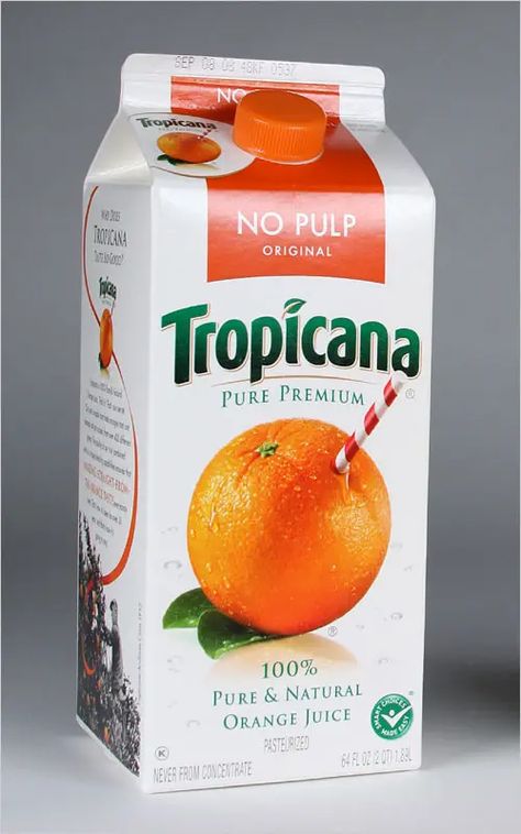 That echoed an explanation offered in 1985 by executives of the Coca-Cola Company in response to the avalanche of complaints when they replaced the original version of Coca-Cola with New Coke: Consumers in focus groups liked the taste of New Coke, but were not told old Coke would disappear. The original version was hastily brought back as Coca-Cola Classic and New Coke eventually fizzed out. Orange Juice Drinks, Juice Carton, Juice Packaging, All Fruits, Juice Drinks, Health Drink, Breakfast Smoothie, Food Culture, Fruit Juice