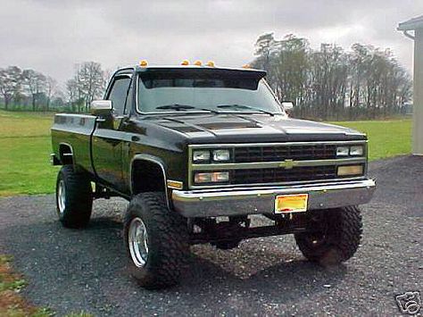 1985 Chevy pickup -- One of the best looking trucks in my opinion! 1970s Chevy Truck, 1985 Chevy K10, 1985 Chevy Truck, Chevrolet Truck, Lifted Chevy Tahoe, Chevy Trucks For Sale, Chevy K10, Lifted Chevy, Lifted Chevy Trucks