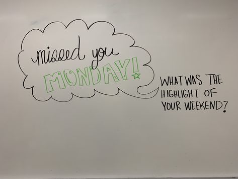 Monday Question Of The Day Classroom, Morning Questions, Days Of The Week Activities, Whiteboard Prompts, Whiteboard Questions, Whiteboard Messages, Daily Questions, Morning Board, Responsive Classroom