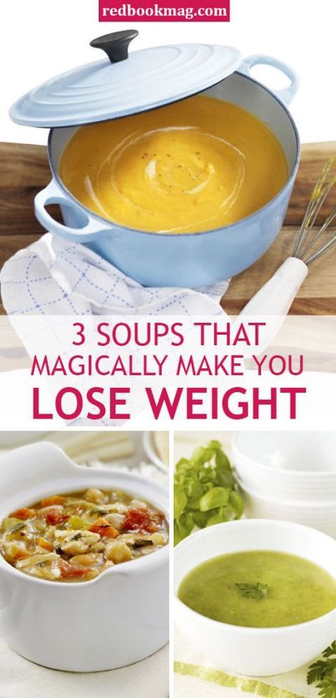 Save this article for later by pinning this image and follow Redbook on Pinterest for more ideas. Sopas Light, Low Calorie Soup, Breakfast Low Carb, Spinach Soup, Detox Soup, Kelly Osbourne, Soup Diet, Makanan Diet, God Mat