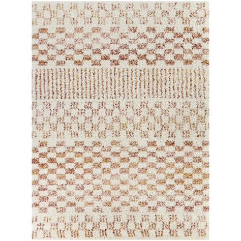 Union Rustic Kral Checkered Ivory Area Rug & Reviews | Wayfair Chevron Rugs, Target Rug, Orange Rug, Shag Area Rug, Geometric Area Rug, Indoor Rugs, Online Home Decor Stores, Geometric Designs, Flat Weave