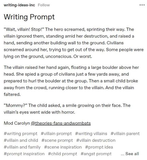 Slasher Writing Prompts, Sister Writing Prompts, Writing Prompts Siblings, Writing Siblings, Sibling Writing Prompts, Sarcastic Character Writing Prompts, Villain Prompts, Writing Promt, Fic Ideas