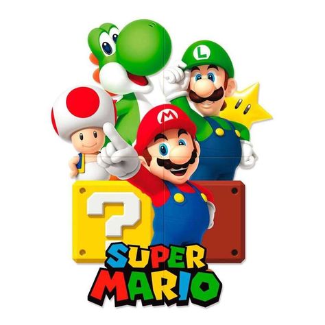 Super Mario Bros Party Ideas, Super Mario Brothers Birthday, Super Mario Run, Mario Y Luigi, Super Mario Bros Birthday Party, Mario E Luigi, Mario Run, Super Mario Bros Party, Mario Bros Birthday