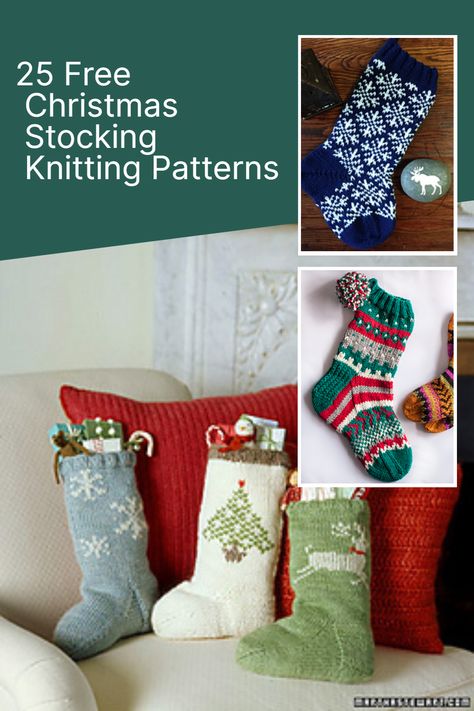 Stand out this festive season with unique Christmas stocking knitting patterns. Whether it's the "Marled Christmas Stocking" or the "Tenenbaum Stocking", these designs are sure to bring joy to your home. Dive in and knit your way to a magical Christmas! #KnittingJoy #FestiveKnits Knitted Xmas Stockings Free Pattern, Stocking Knitting Pattern Free, Free Knit Stocking Pattern, Knitted Stocking, Christmas Stockings Knitting Pattern, Knit Christmas Stocking Pattern, Christmas Stocking Knitting Pattern Free, Knitted Stockings Christmas, Knit Christmas Stocking Pattern Free