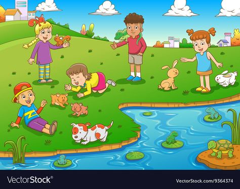 Picture Talk For Kids, Montessori Classroom Layout, Picture Story Writing, Picture Story For Kids, Reading Comprehension For Kids, Picture Composition, Animal Vector, Alphabet Pictures, Classroom Layout