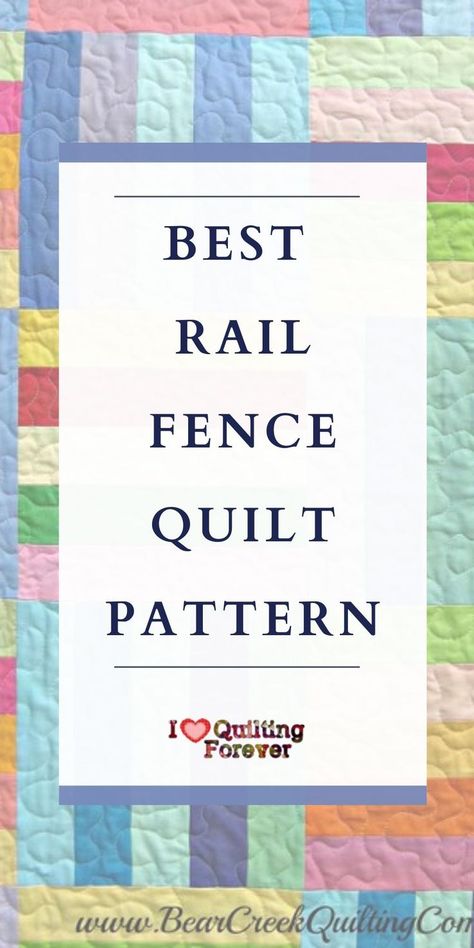 We have gathered the Rail Fence Quilt Tutorial in different versions. Click our link to know more. 500+ Free Quilt Patterns for Beginner & Expert. All Quilters can get inspired! Rail Fence Quilt Pattern Jelly Rolls, Modern Rail Fence Quilt Pattern, Twin Size Rail Fence Quilt Pattern, On The Fence Quilt Pattern, Rail Fence Quilt Pattern Free Queen Size, Rail Quilt Pattern Simple, Jelly Roll Rail Fence Quilt Free Pattern, Hobo Rails Quilt Pattern Free, Free Easy Quilt Patterns Printables