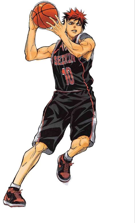 Kuroko Comic, Kuroko No Basket Kagami, Akashi X Kuroko, Basketball Manga, Taiga Kagami, Box Manga, Kuroko Basketball, Poses Anime, Basketball Anime