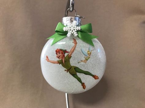 Craft Ornaments, Bulb Ornaments, Pig Pen, Light Bulb Ornaments, Tinker Bell, Christmas Balls, Strawberry Shortcake, How To Make Ornaments, Peter Pan