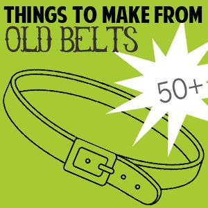 from Saved by Love Creations: Got old belts just lying around, serving no purpose? This week, our 50+ roundup will give you plenty of ideas for repurposing them into useful, even stylish, handmade goods. Clothing Repurpose, Belt Crafts, Clothing Redo, Refashioned Clothing, Bleach Pen, Repurposed Clothing, Recycled Projects, Things To Make, Upcycle Recycle