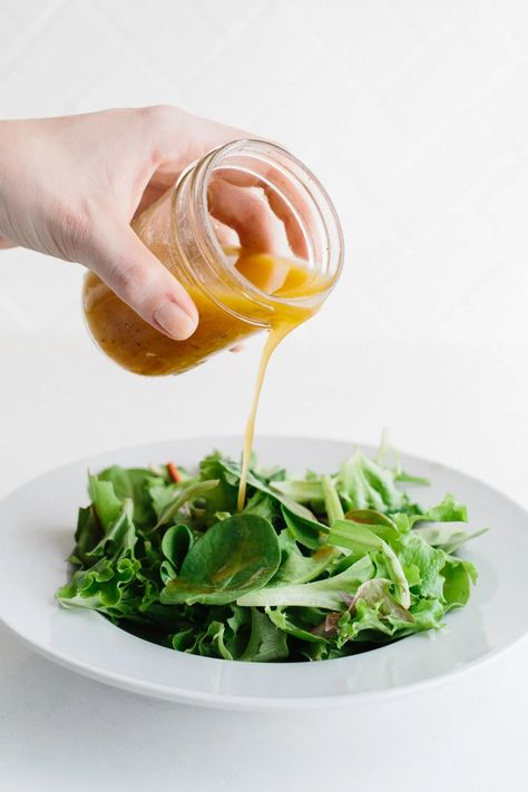 How to Turn Bacon Grease Into the Best Vinaigrette | Kitchn Basic Vinaigrette Recipe, Easy Homemade Salad Dressing, Balsamic Dressing Recipe, Best Salad Dressing, Easy Salad Dressing Recipes, Maple Mustard, Easy Salad Dressing, Healthy Diets, Resep Salad