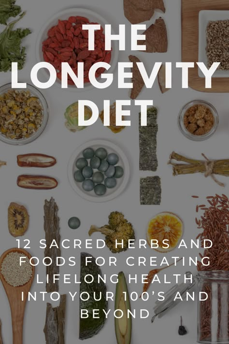 Eating For Longevity, Longevity Diet Meal Plan, Holistic Diet Plan, The Longevity Diet, Food For Medicine, Holistic Diet Recipes, Leucine Rich Foods, Food Is Medicine Recipes, Taurine Rich Foods