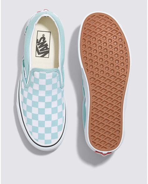 White checkered vans