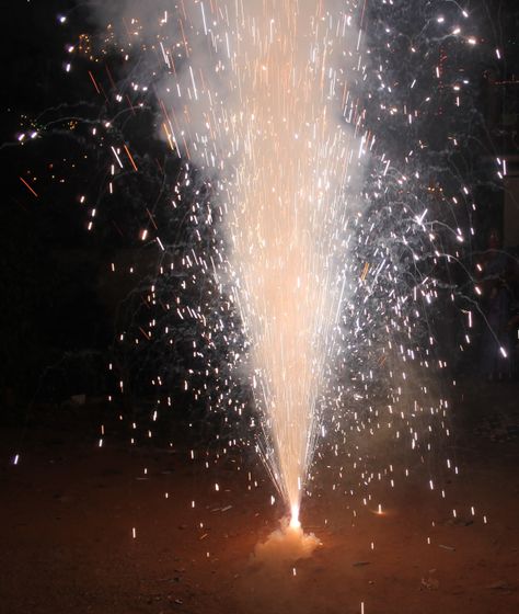 Another Indian firecracker. Anar – Hindi for ‘pomegranate’. Looks kind of like a grenade, you place it on the ground and light the top and you get showers of sparks. Lovely! Firecracker Crackers, Yellow Spider, Canis Major, Fire Crackers, Diwali Greeting, Novelty Candles, Diwali Greetings, Nature Instagram, Creative Instagram Stories