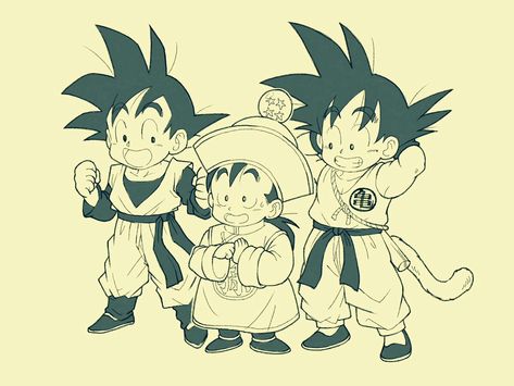 Kid Goku, Gohan and Goten♡>w< Goten And Gohan, Goten And Goku, Goku Gohan And Goten, Goku And Goten, Goku Gohan Goten, Kid Gohan, Trunks Vegeta, Gohan And Goten, Goten Y Trunks