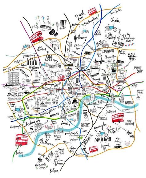 Tube Map Illustration London London Map Art, London Map Poster, University Room, London Tube Map, London Underground Map, Tube Map, London Illustration, Map Quilt, London Tube