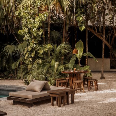 Tulum Treehouse — Hotel Review | Condé Nast Traveler Hotel Rooftop, Agriculture Projects, Rooftop Dining, Poolside Dining, Treehouse Hotel, Jungle Room, Mexican Crafts, Collaboration Space, Indigenous Community