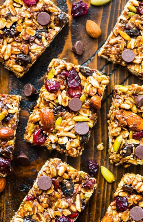 Granola Maison Healthy, Peanut Butter Granola Bar Recipe, Peanut Butter Granola Bars, Granola Bar Recipe, No Bake Granola Bars, Healthy Granola Bars, Baked Granola, Granola Recipe Bars, Healthy Bars