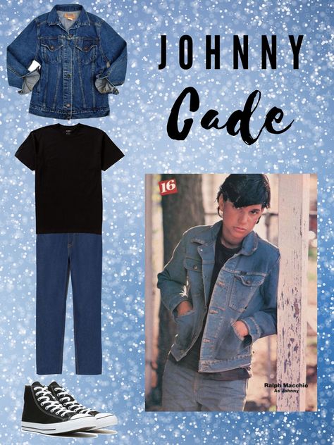 Johnny Cade outfit aesthetic collage made by me using canva! Greasers Halloween Costume, Outsiders Outfits Greaser, How To Dress Like A Greaser From The Outsiders, Outsiders Outfits Greaser Girl, Outsiders Aesthetic Outfit, Greaser Aesthetic Outfit, Johnny Cade Outfit, The Outsiders Outfit Ideas, The Outsiders Inspired Outfits