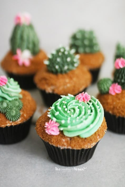 Cactus Decorations, Soap Cupcakes, Crystal Cupcakes, Cactus Cupcakes, Succulent Cupcakes, Cactus Cake, Fiesta Birthday Party, Cupcake Wars, Cupcake Cake Designs