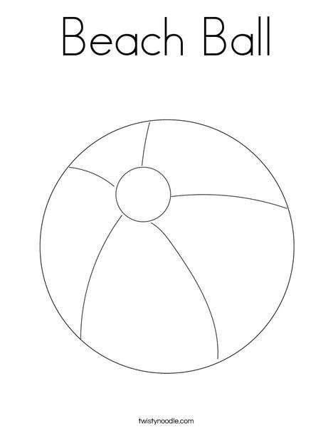 Beach Ball Coloring Page - Twisty Noodle Ocean Beach Crafts Preschool, Swimming Pool Crafts Preschool, Beach Ball Coloring Page, Beach Ball Craft Toddler, Beach Ball Printable Free, Beach And Ocean Crafts For Toddlers, Beach Ball Template Free Printable, Beach Activities For Kids Preschool, Beach Theme Art Preschool