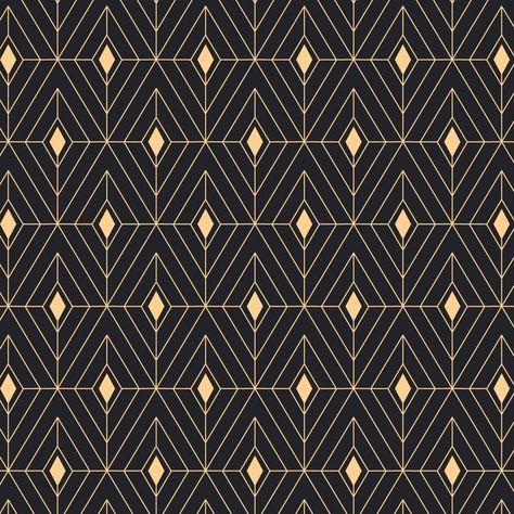 Free Vector | Flat design art deco pattern Art Deco Fabric Prints, Masculine Pattern Design, 1920s Patterns Art Deco, African Geometric Patterns, Vintage Geometric Pattern, Motif Art Deco 1920s, Art Deco Pattern Geometric Design, 1920s Art Deco Pattern, Art Deco Pattern Geometric