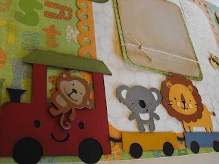 My Craft Spot: Kit #2 - Animal Train The Zoo, Sunny Day, The Park, Love This, I Hope, Train, I Love, Animals