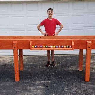 Carpet Ball Table, Carpet Ball, Ski Ball, Mini Golf Games, 4h Project Ideas, Patio Fan, Diy Yard Games, Wooden Things, Wood Games