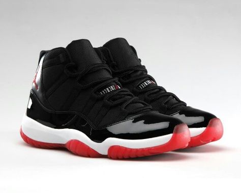 Nike air jordan 11 bred Dispo www.sneakers-france.com Tenis Jordan Retro, Photo Basket, Air Jordan 11 Bred, Bred 11s, Bred 11, Jordan 11 Bred, Jordans Nike, Shoes Black And White, Sneakers Jordans