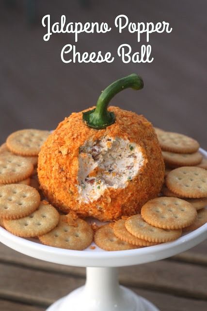 Cheese Ball In Shape Of Pumpkin, Jalapeno Popper Cheese Ball Pumpkin, Jalepeno Popper Cheese Ball Pumpkin, Pumpkin Cheese Ball Doritos, Food Network Halloween Recipes, October Bunco Food, Pumkin Carving Party Food Ideas, Halloween Food Appetizers Parties, Spooky Party Appetizers