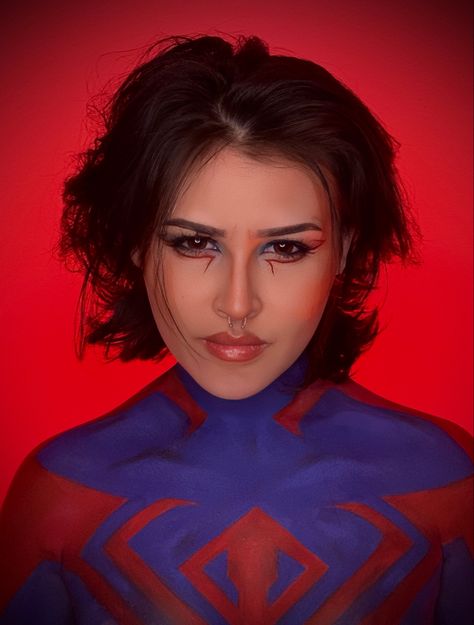 Miguel Ohara Genderbend, Miguel Ohara Cosplay, Female Miguel Ohara, Spiderverse Cosplay, Spiderman 2099, Miguel Ohara, Miguel O Hara, Cosplay Tips, Spider Woman