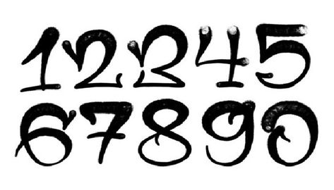 Best Graffiti Numbers Style That You Should Know by twinadm Graffiti Numbers 1-10, Graffiti Font Style, Graffiti Numbers, Font Graffiti, Alphabet Graffiti, Numbers Typography, Graffiti Lettering Alphabet, Writing Scripts, Best Graffiti