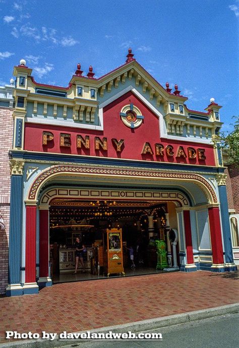 Arcade Exterior, Arcade Building, British Beach, Disneyland Main Street, British Beaches, Salt City, Planet Coaster, Disneyland Castle, Penny Arcade