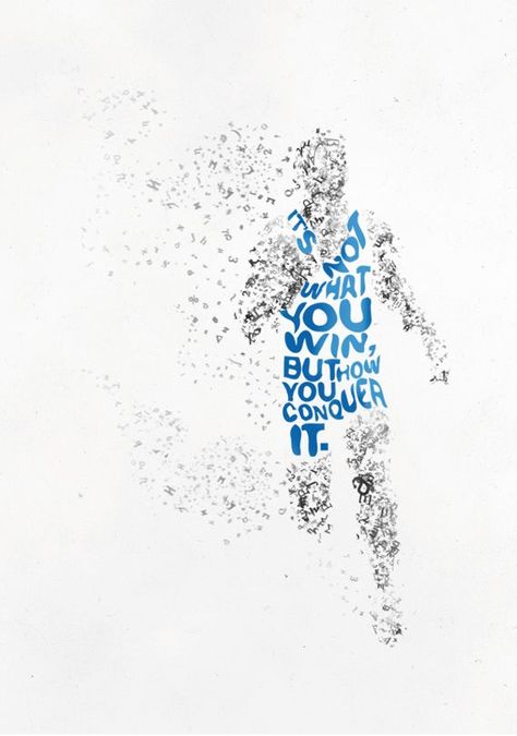 Winners are not those who never fail but those who never quit. --I know that every champion has been an underdog at least once. But they did. Advertising Business, Yearbook Design, Creative Review, Design Brochure, Design Stand, Creative Typography, Print Advertising, Typographic Design, Typography Letters