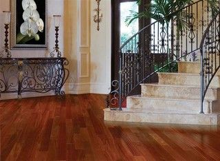 Smooth Exotics - Engineered Santos Mahagany Mahogany Floors, Hardwood Floor Repair, Computer Ideas, Mahogany Flooring, Wall Color Combination, Modern Flooring, Floor Molding, Solid Wood Flooring, Solid Hardwood Floors