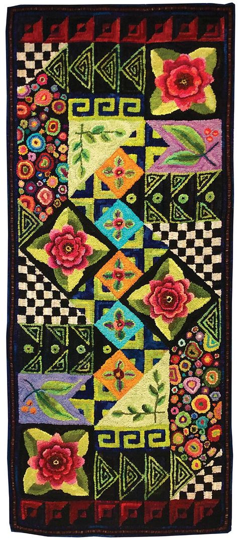 Rug Hooking Patterns Primitive, Norman Oklahoma, Primitive Rugs, Rug Hooking Patterns, Hooked Rugs, Hand Dyed Wool, Traditional Rug, Rug Hooking, Punch Needle