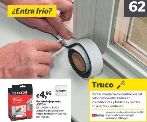 ❄Protégete del frío❄ Te contamos diferentes sistemas y formas de aislar correctamente una vivienda para evitar que el frío entre en tu hogar⛄  #winter #brico #invierno #deco In Ear Headphones, Merlin, Leroy Merlin, Electronic Products