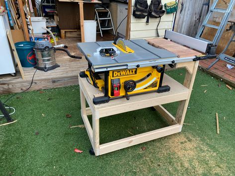 Dewalt Table Saw Bench, Dewalt Table Saw Workbench, Router Station, Table Saw Bench, Dewalt Table Saw, Simple Workbench Plans, Table Saw Station, Woodworking Projects Table, Table Saw Workbench