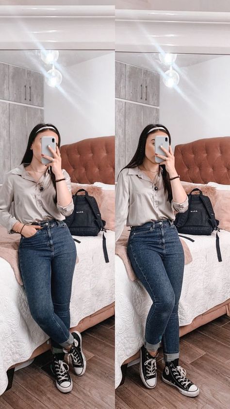 University Outfit Ideas Casual, University Outfit Ideas, Swimming In The Ocean, Outfits Con Jeans, Look Legging, Casual Work Outfits Women, Cute Modest Outfits, Uni Outfits, Casual Day Outfits