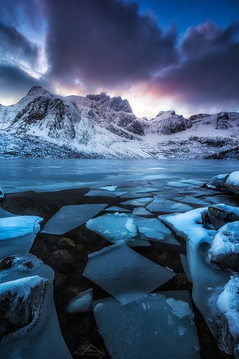 Nicholas Roemmelt on Behance Arctic Landscape, Frozen Lake, Unique Photography, Idea Board, Winter Photography, Winter Landscape, Beautiful Photography, Amazing Nature, Nature Pictures