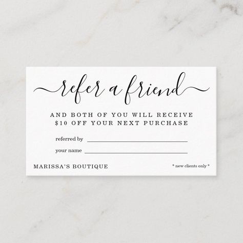 Dentist Business Card, Dental Business Cards, Referral Cards, Refer A Friend, Marketing Ideas, Cards For Friends, Beauty Business, Christmas Card Holders, Disney Gifts